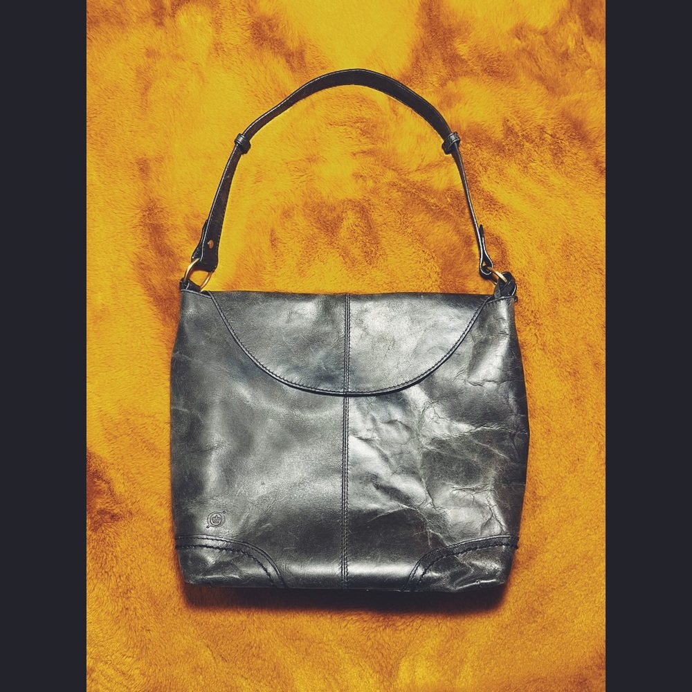 Born • Black Leather Bag
